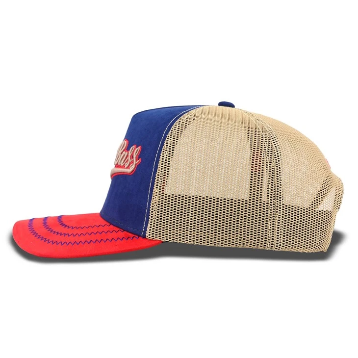 3D Embroidery Suede Trucker Cap