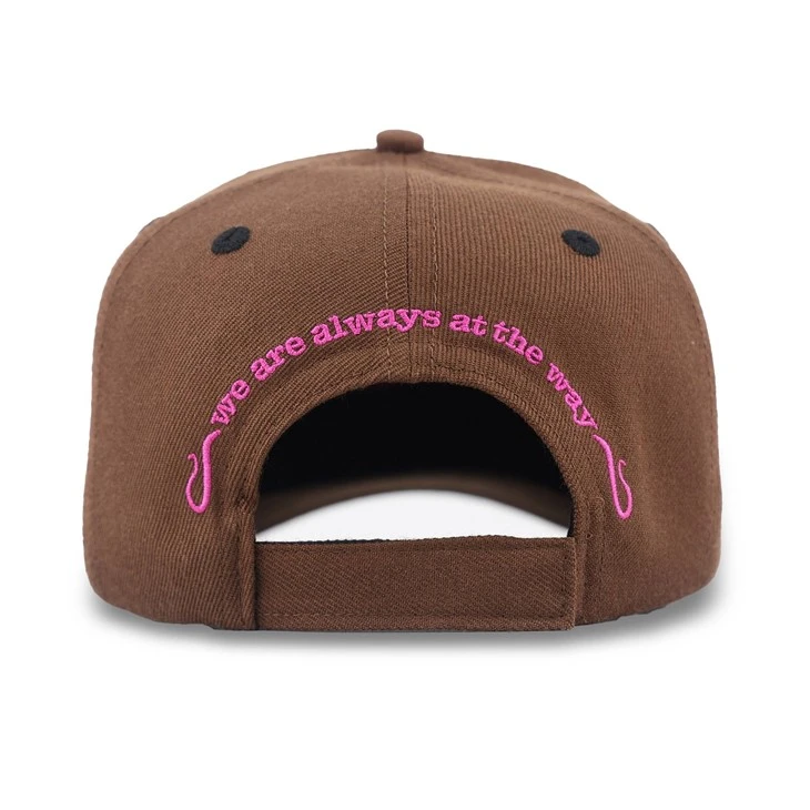 Brown Serpentine Icon Embroidery Baseball Cap