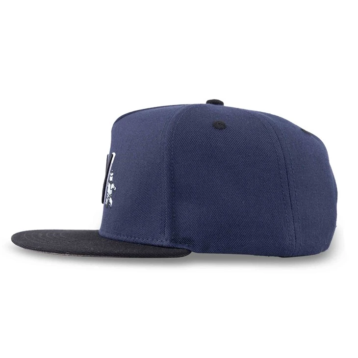 Wool Blend Fabric Snapback Cap