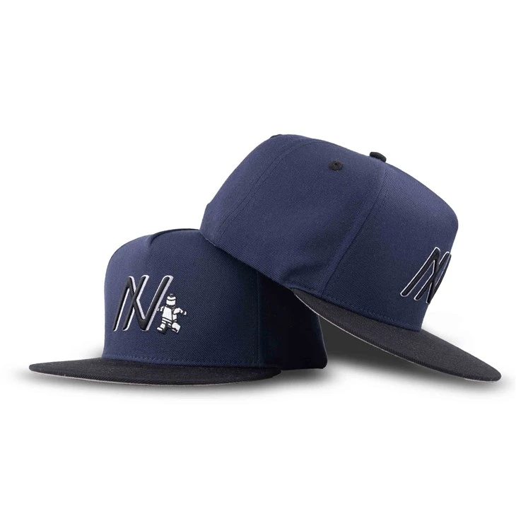 Wool muab ntaub npuag snapback cap